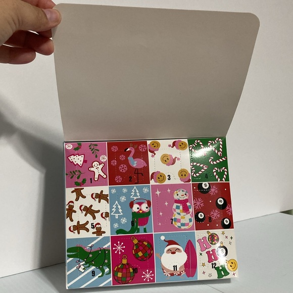 Christmas 12 Days of Socks Gift Box 12 Pairs No Show Socks Ladies 9-11 - Picture 5 of 10